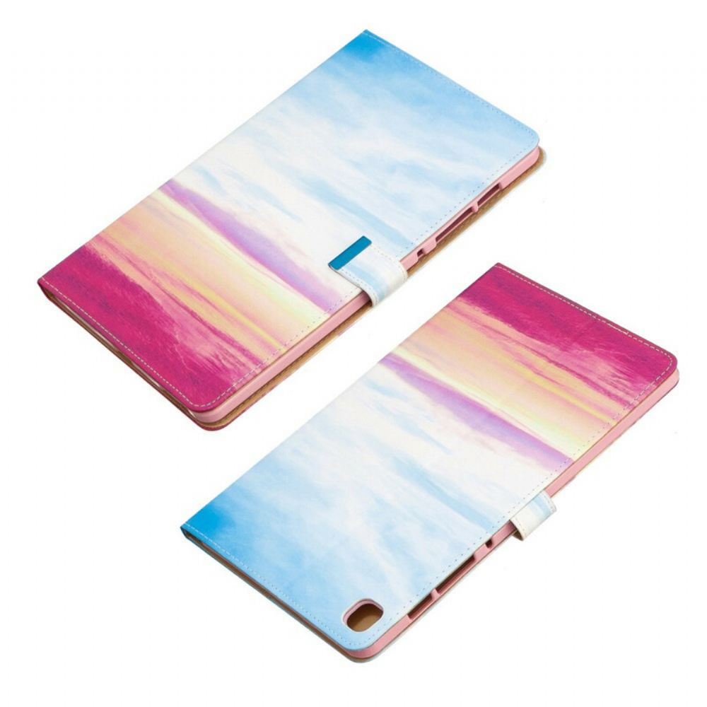 Flipové Pouzdro Na Samsung Galaxy Tab S6 Lite Obloha