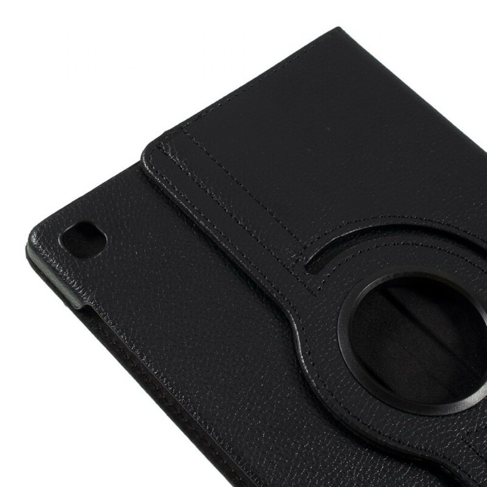 Kožené Pouzdro Na Samsung Galaxy Tab S6 Lite Umělá Kůže Litchi Otočná O 360°