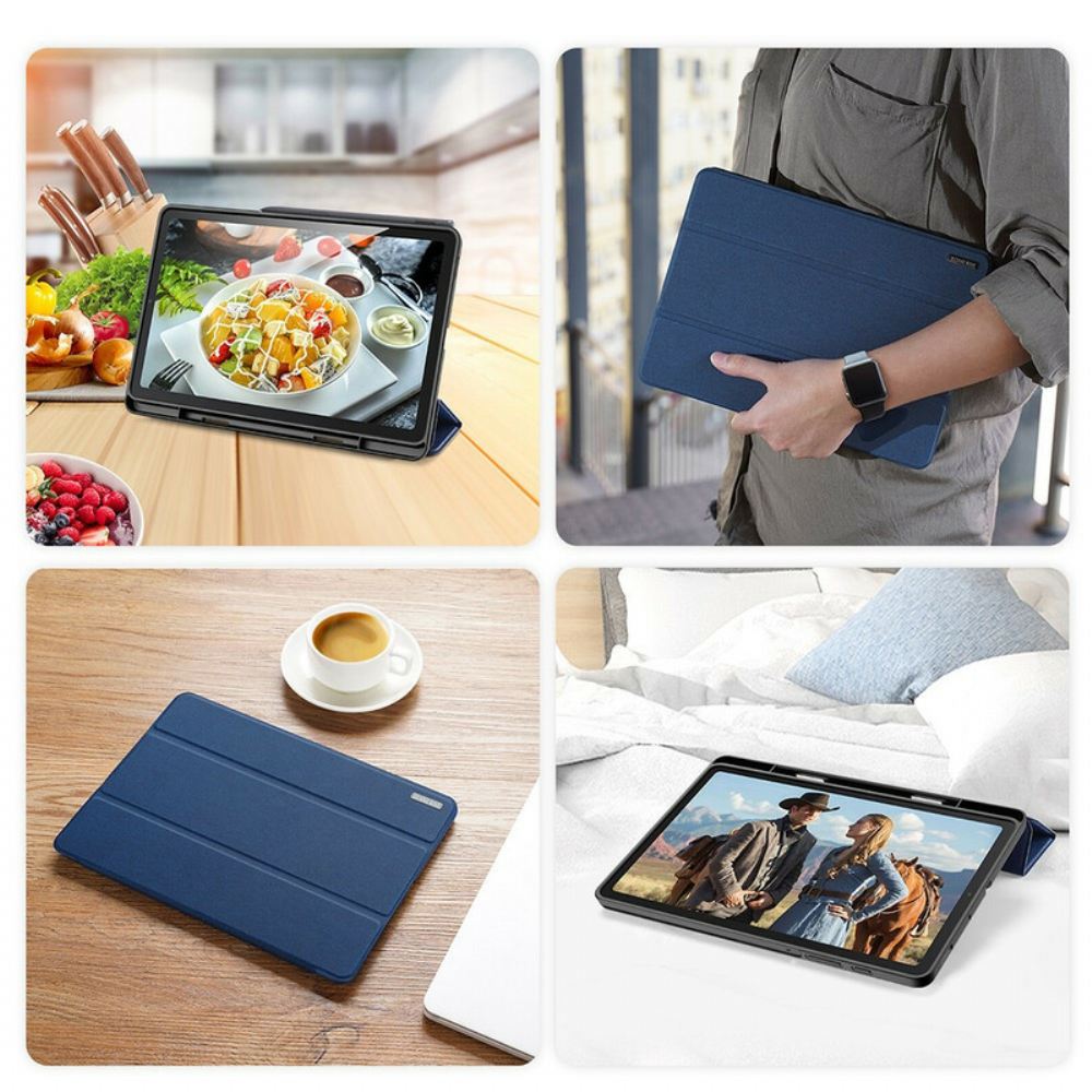 Kryty Na Mobil Na Samsung Galaxy Tab S6 Lite Držák Na Tužky Řady Domo Dux-ducis