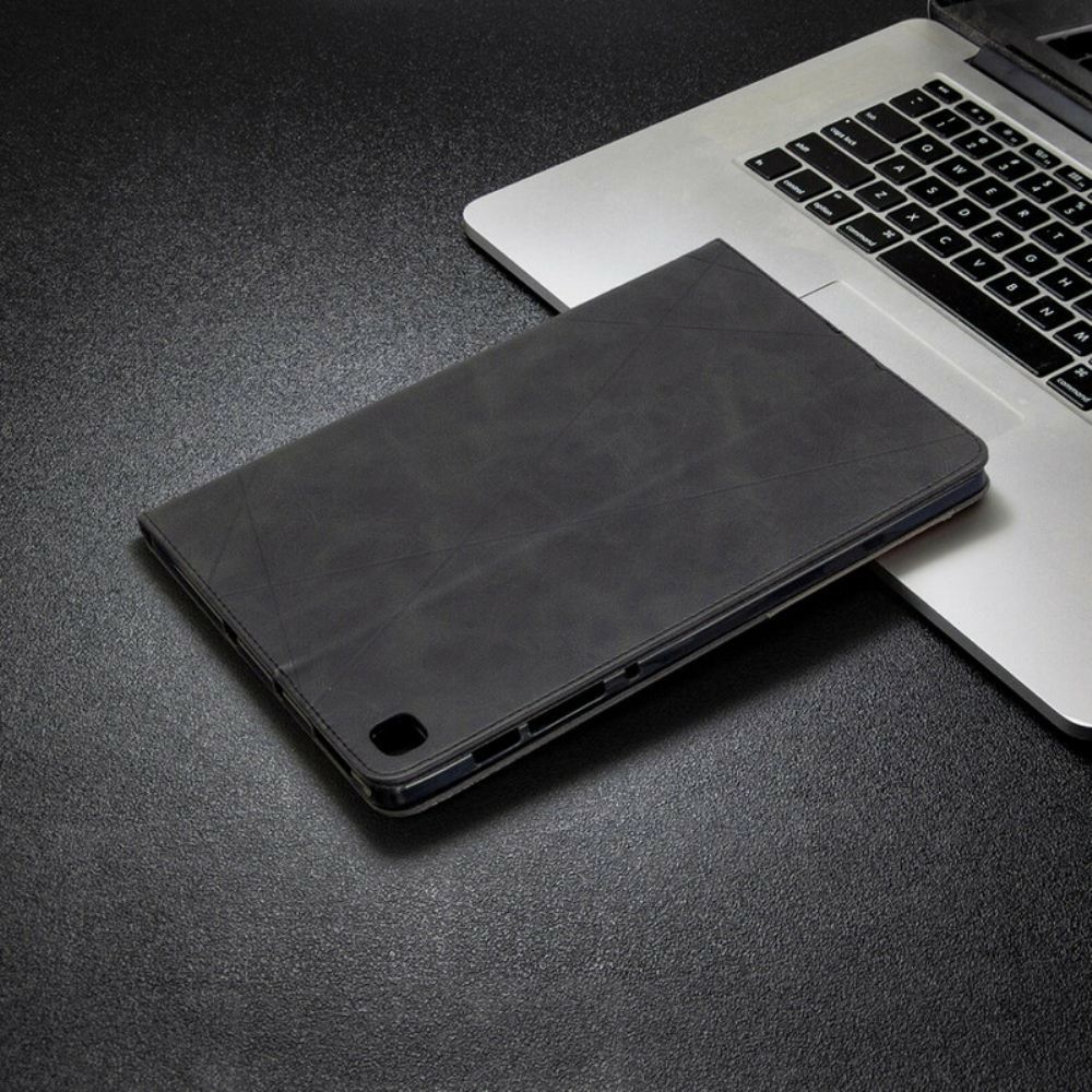 Pouzdra Na Samsung Galaxy Tab S6 Lite Efekt Geometrie Kůže