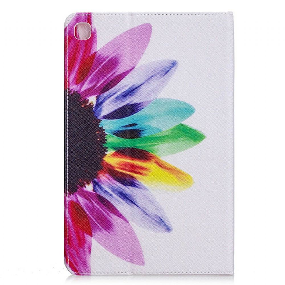 Pouzdra Na Samsung Galaxy Tab S6 Lite Květina Akvarelu