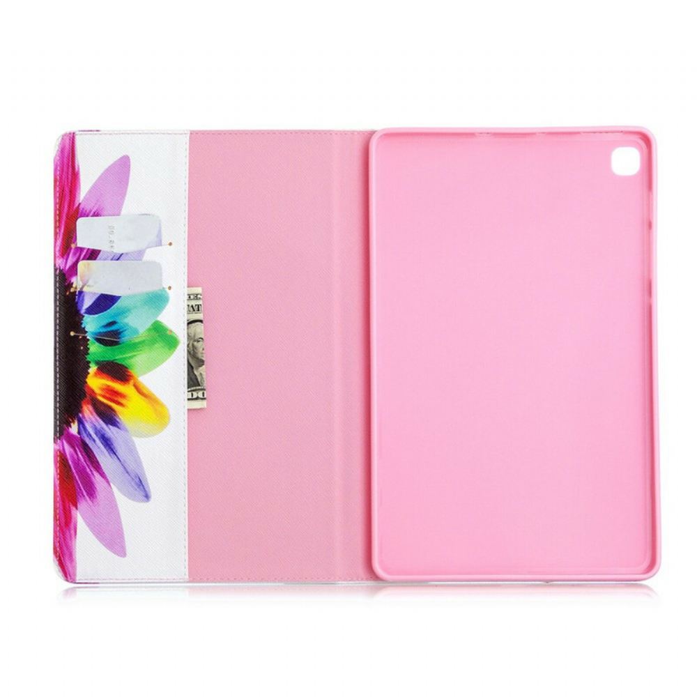 Pouzdra Na Samsung Galaxy Tab S6 Lite Květina Akvarelu