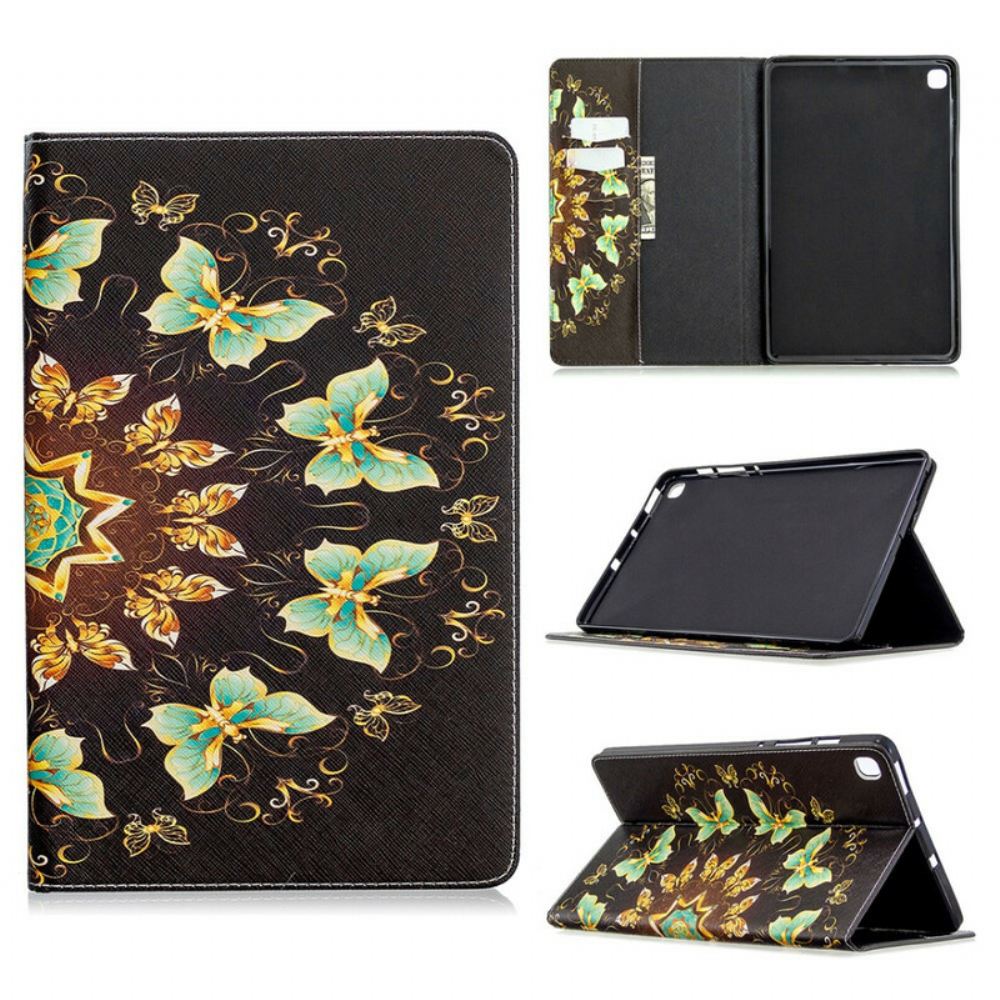 Pouzdra Na Samsung Galaxy Tab S6 Lite Série Motýlů