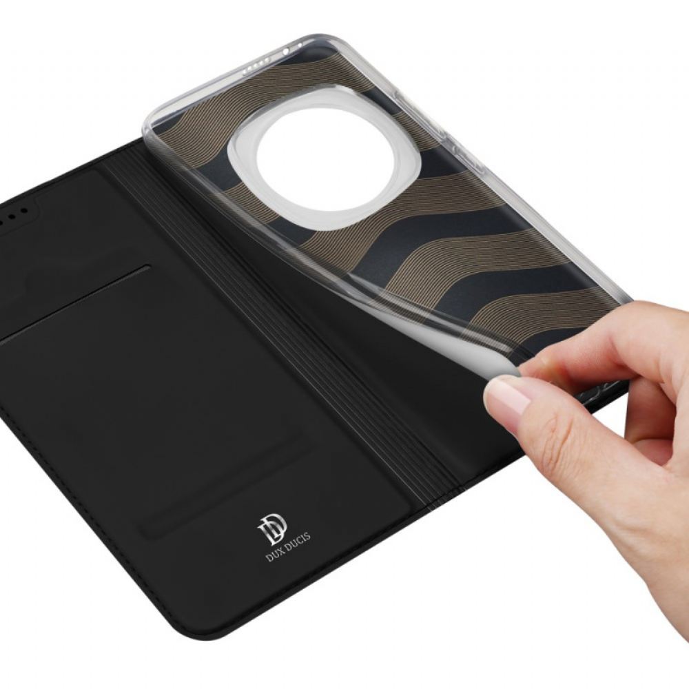 Kožené Pouzdro Folio Honor Magic 6 Pro Skin Pro Series Dux Ducis