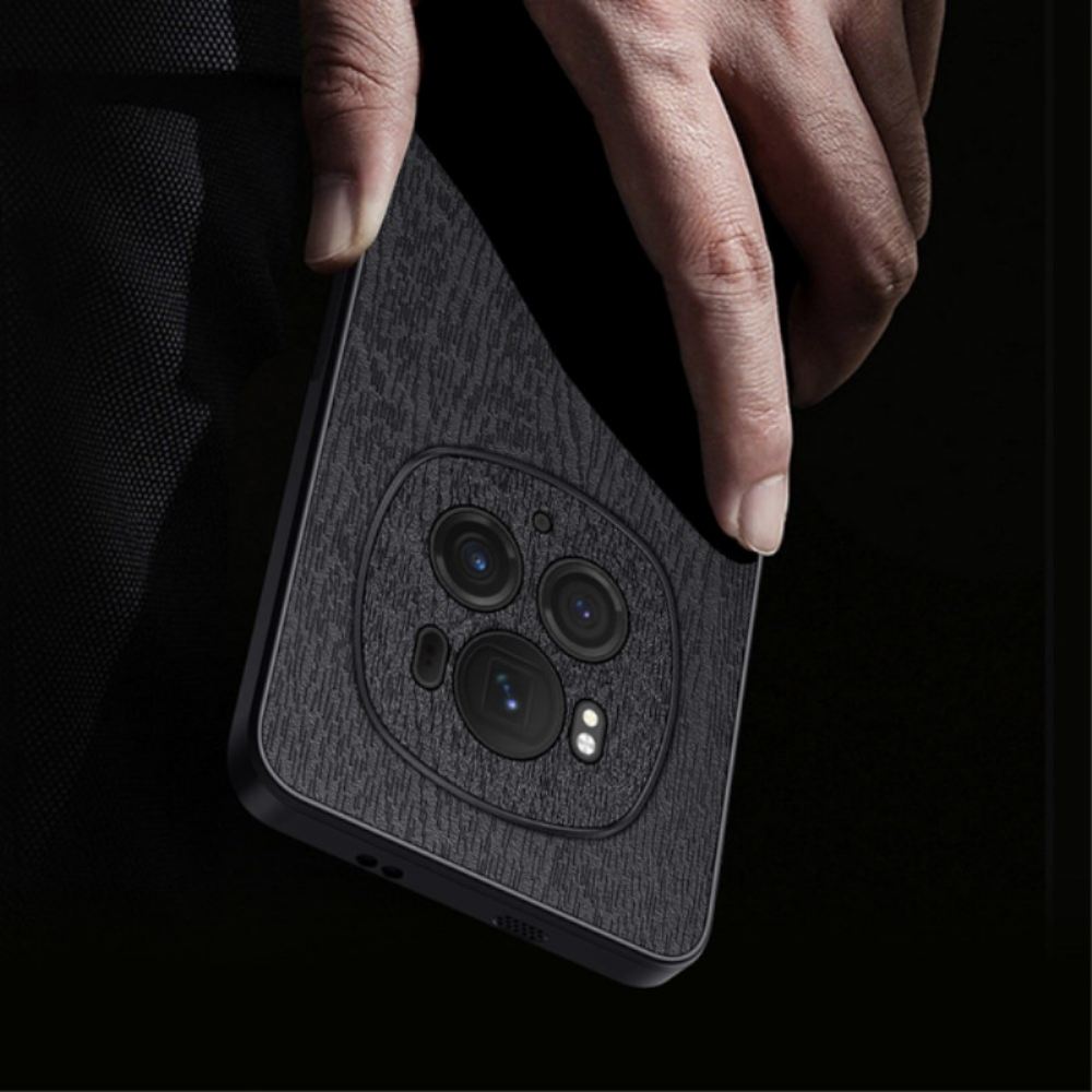 Kryt Honor Magic 6 Pro Textura Dřeva