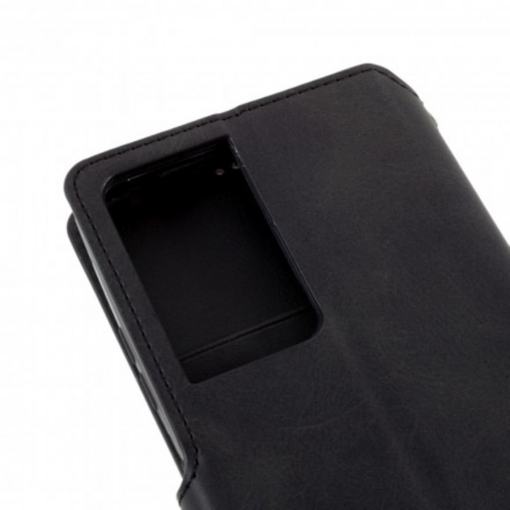Flipové Pouzdro Na Samsung Galaxy S21 Ultra 5G Azns Retro
