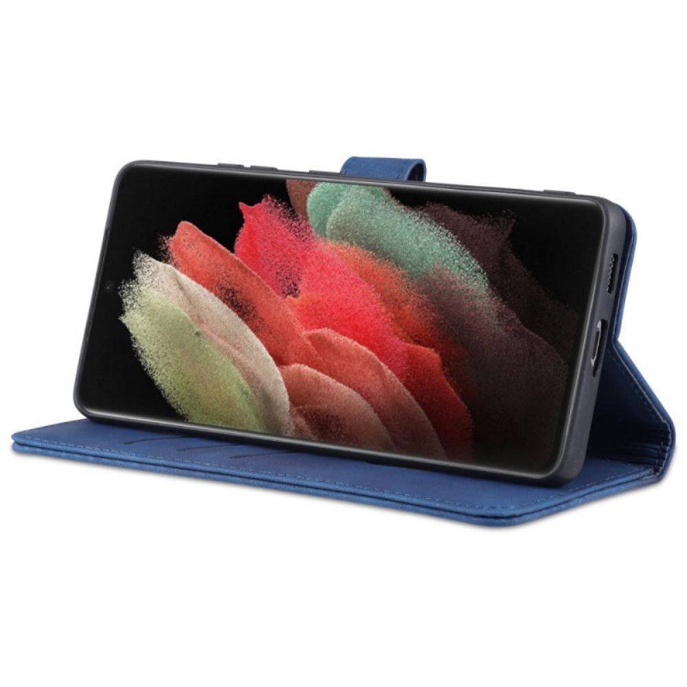 Flipové Pouzdro Na Samsung Galaxy S21 Ultra 5G Azns Sladkost