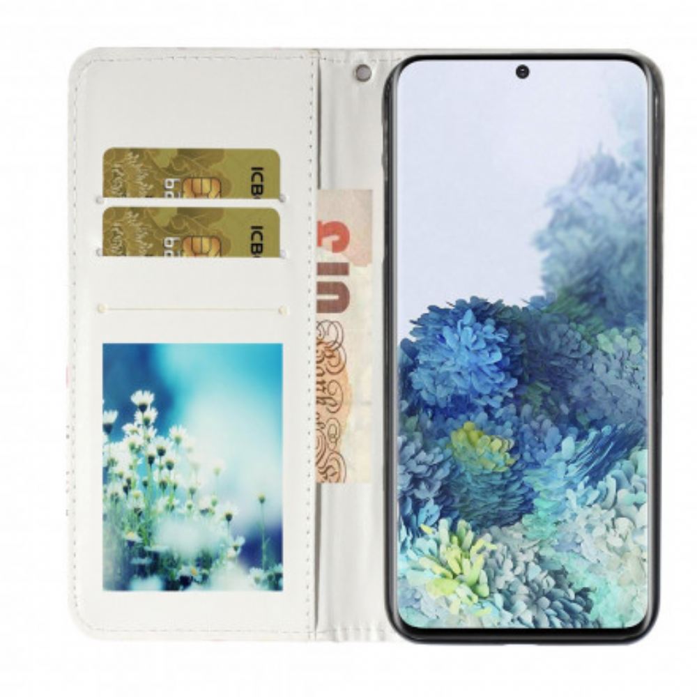 Flipové Pouzdro Na Samsung Galaxy S21 Ultra 5G Mramor