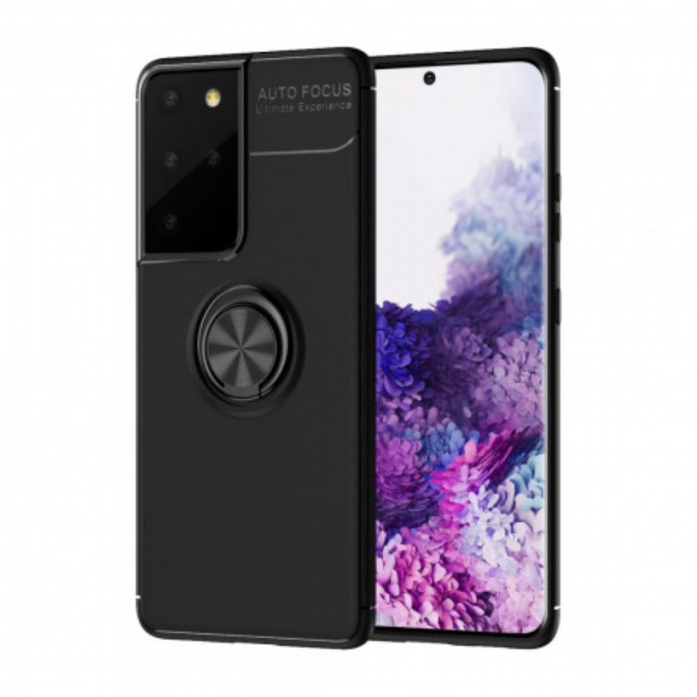Kryt Na Samsung Galaxy S21 Ultra 5G Otočný Kroužek