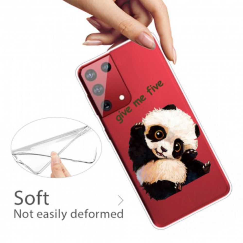 Kryt Na Samsung Galaxy S21 Ultra 5G Panda Dej Mi Pětku