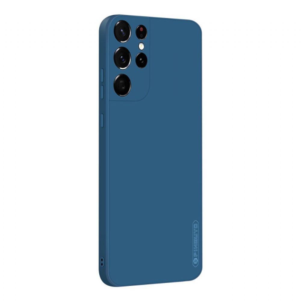 Kryt Na Samsung Galaxy S21 Ultra 5G Silikonové Pinwuyo
