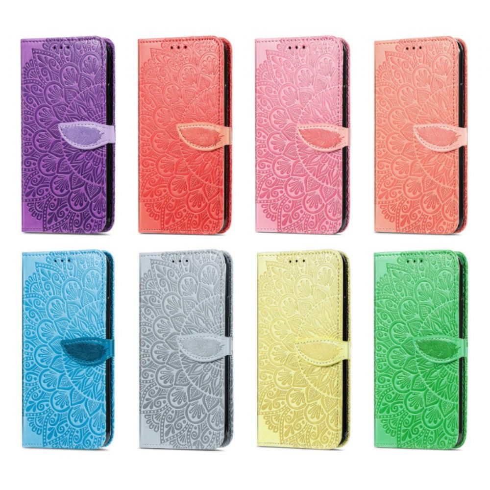 Flipové Pouzdro Na Samsung Galaxy A13 5G Kmenové Listy