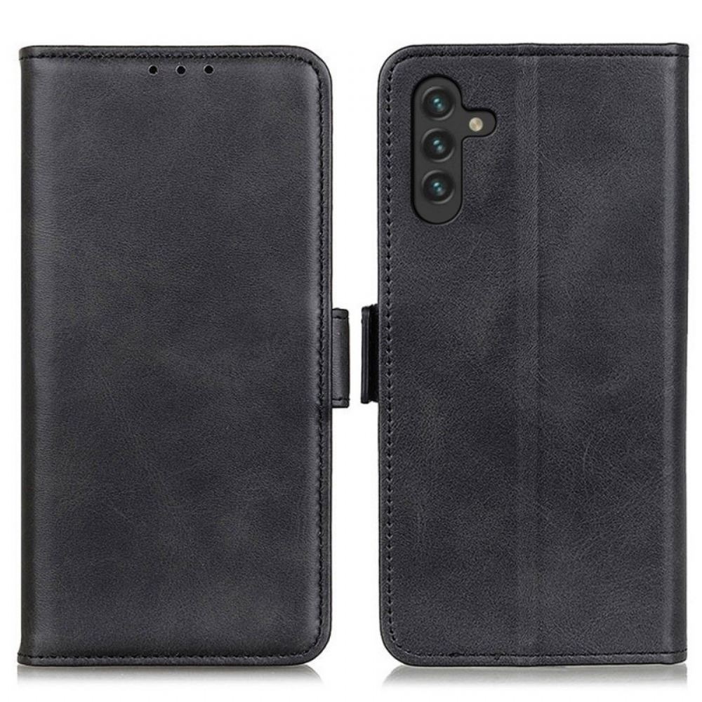Flipové Pouzdro Na Samsung Galaxy A13 5G Kožené Pouzdro Dvojitá Klapka