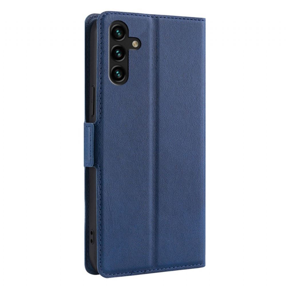 Flipové Pouzdro Na Samsung Galaxy A13 5G Kožené Pouzdro Klapka S Dvojitým Designem