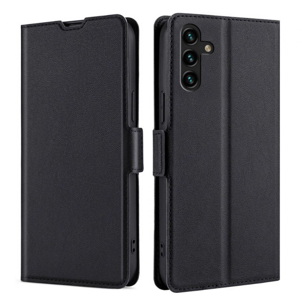 Flipové Pouzdro Na Samsung Galaxy A13 5G Kožené Pouzdro Klapka S Dvojitým Designem