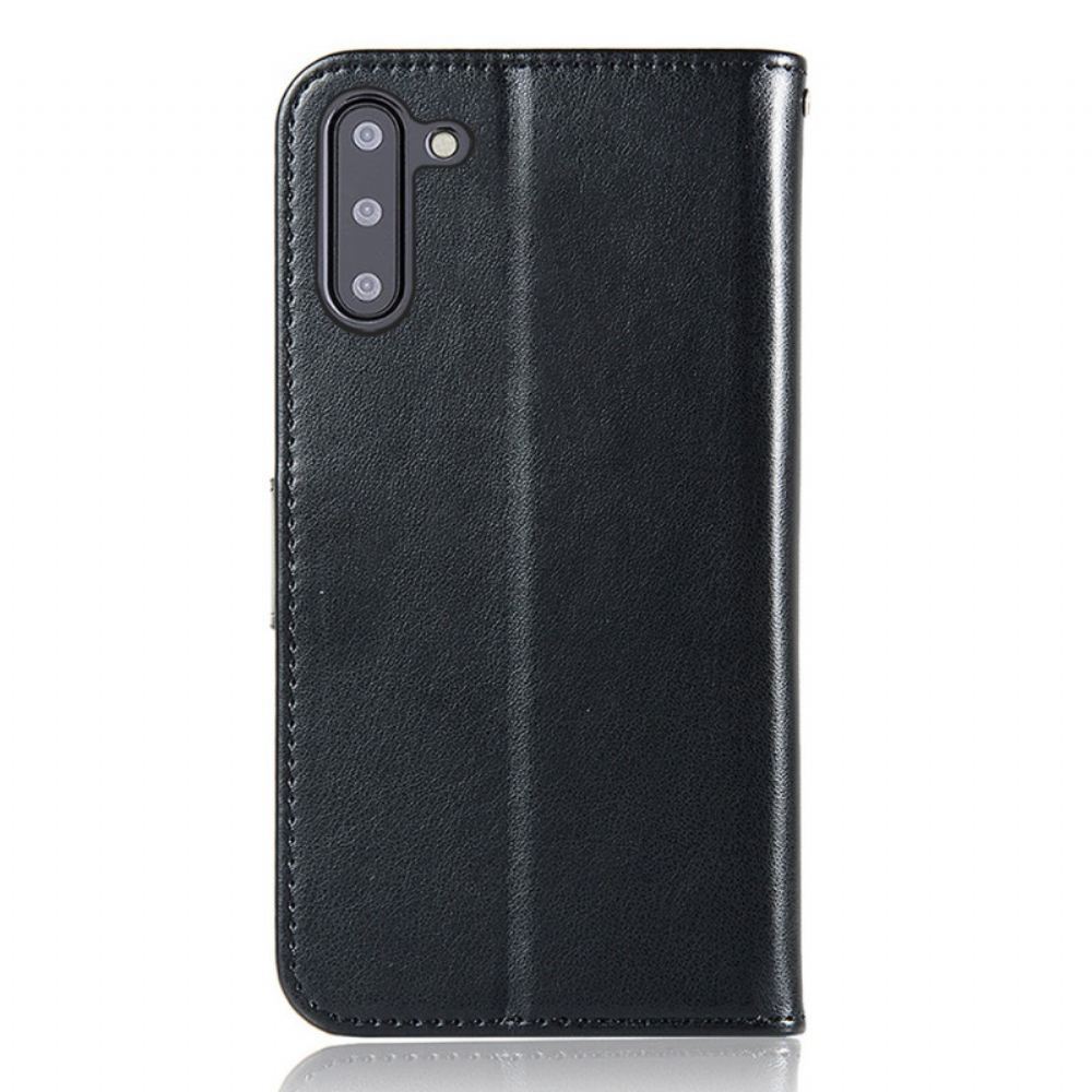 Flipové Pouzdro Na Samsung Galaxy A13 5G Kožený Efekt Catch Dreams Owl