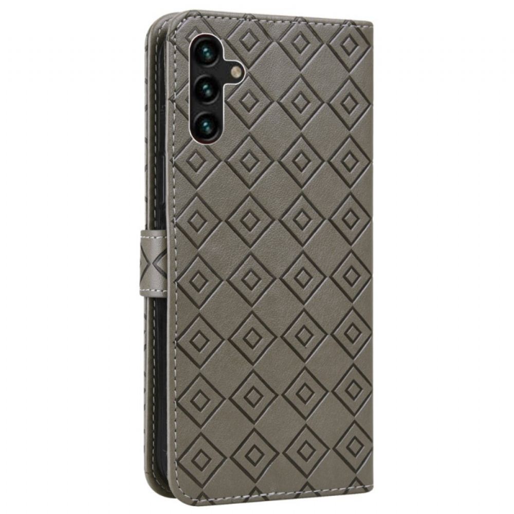 Flipové Pouzdro Na Samsung Galaxy A13 5G Více Diamantů