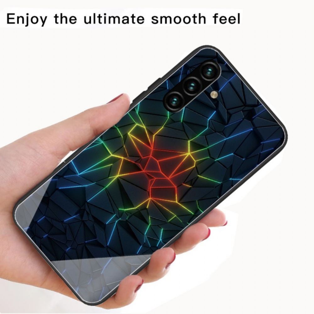 Kryt Na Samsung Galaxy A13 5G Geometrie Tvrzené Sklo