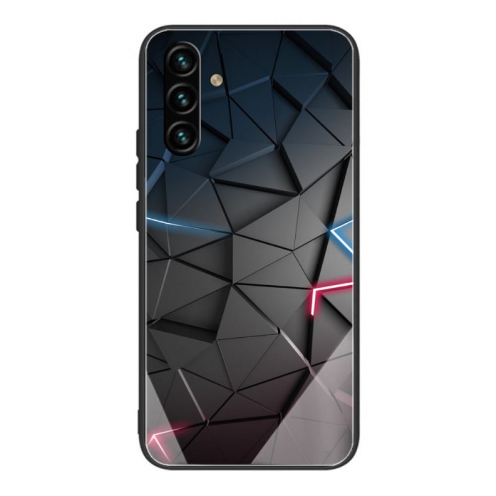 Kryt Na Samsung Galaxy A13 5G Geometrie Z Tvrzeného Skla