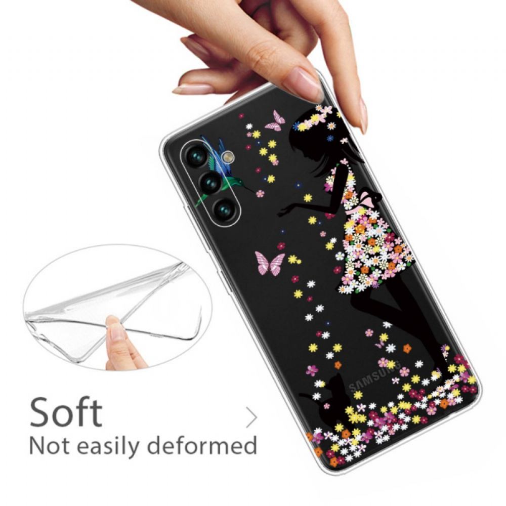 Kryt Na Samsung Galaxy A13 5G Hezká Květinová Hlava