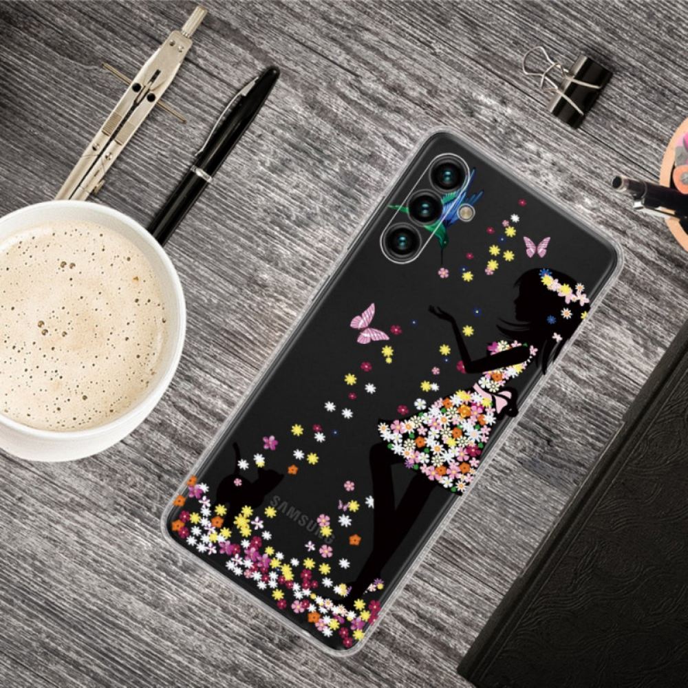 Kryt Na Samsung Galaxy A13 5G Hezká Květinová Hlava