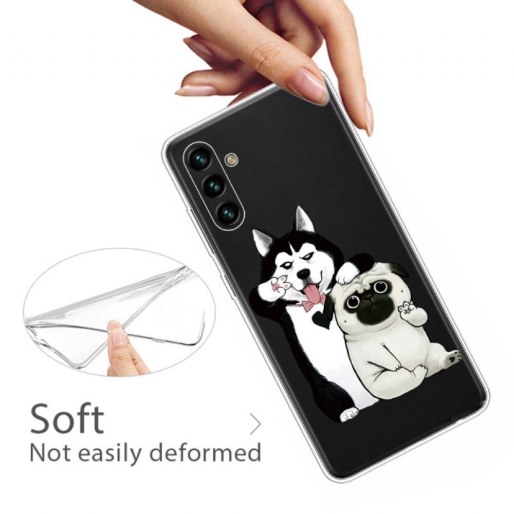 Kryt Na Samsung Galaxy A13 5G Legrační Psi