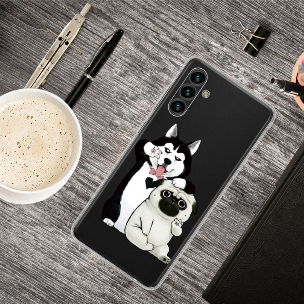Kryt Na Samsung Galaxy A13 5G Legrační Psi