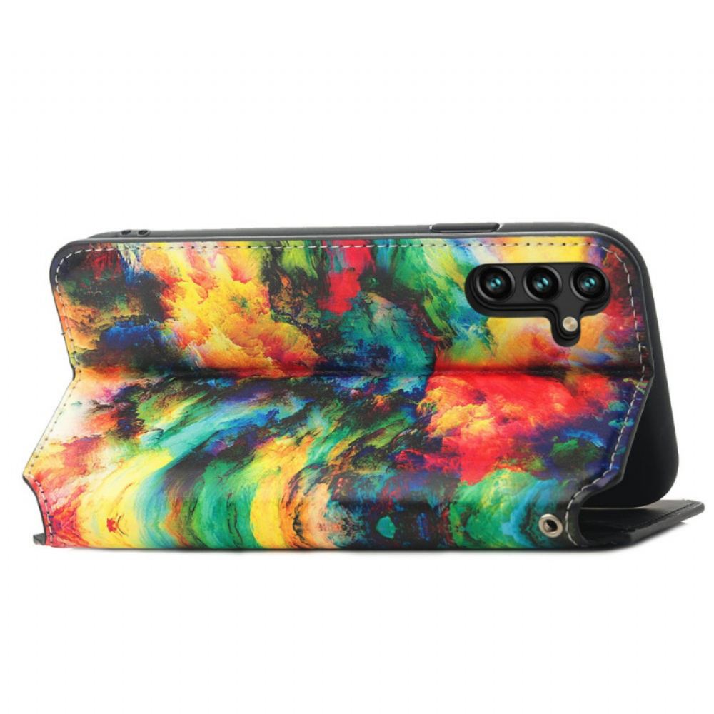 Kryty Na Mobil Na Samsung Galaxy A13 5G Flipové Pouzdro Design Caseneo Rfid