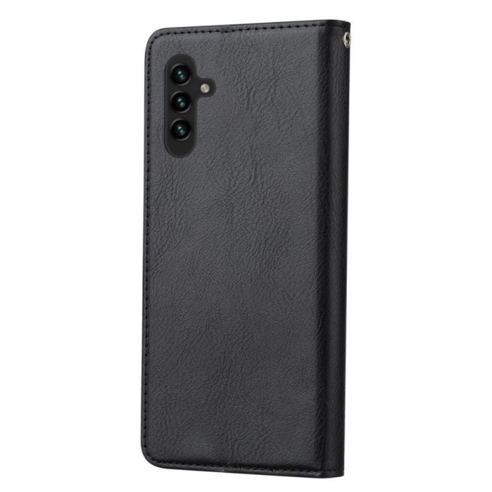 Kryty Na Mobil Na Samsung Galaxy A13 5G Flipové Pouzdro Držák Karet Z Umělé Kůže