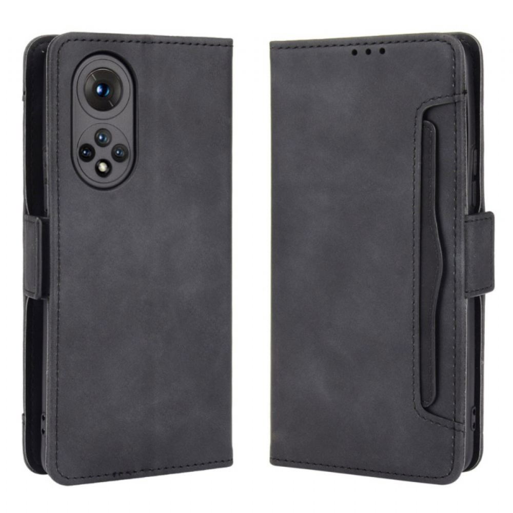 Flipové Pouzdro Na Huawei Nova 9 / Honor 50 Multi-card První Třídy