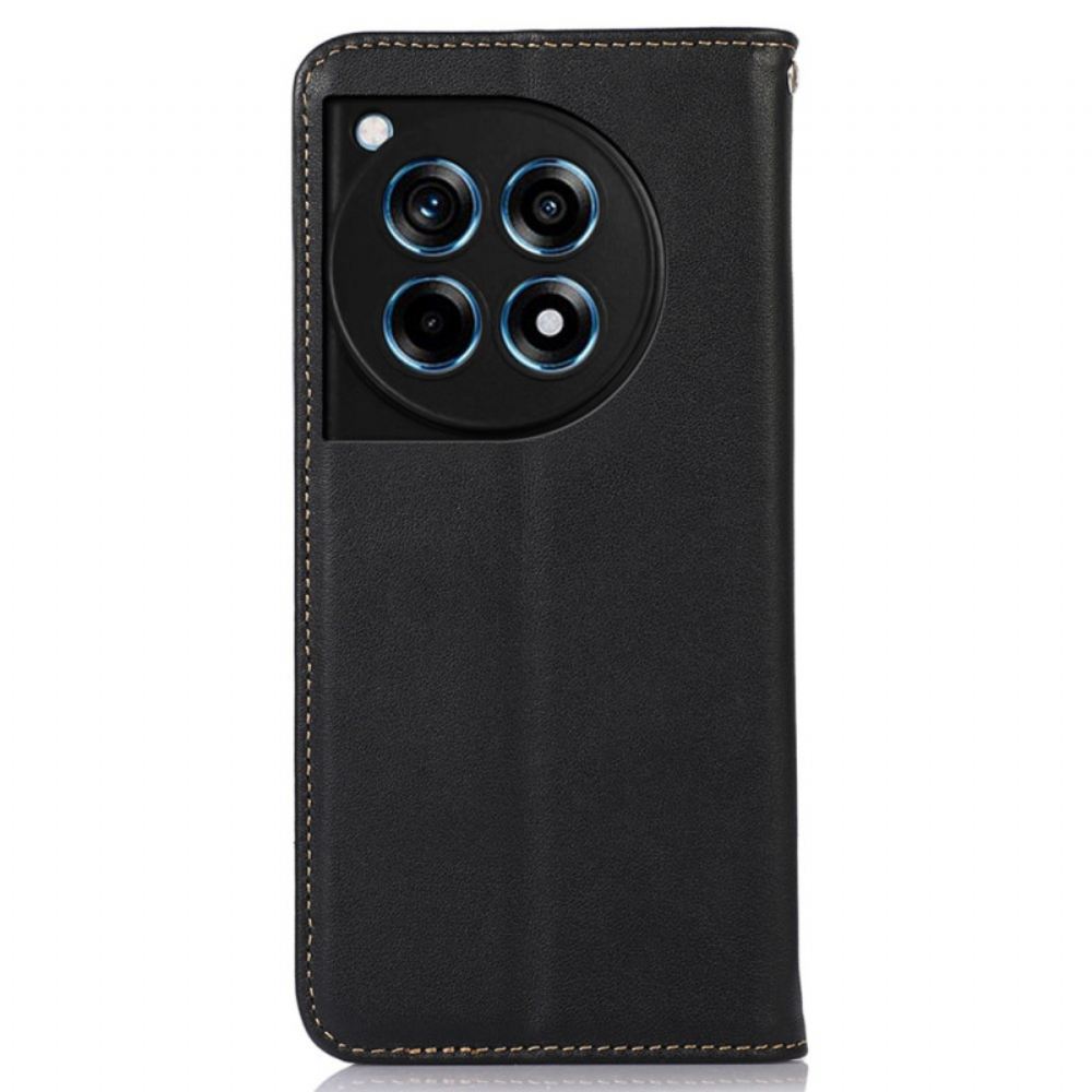 Kožené Pouzdro Folio Oneplus 12r Khazneh Kůže