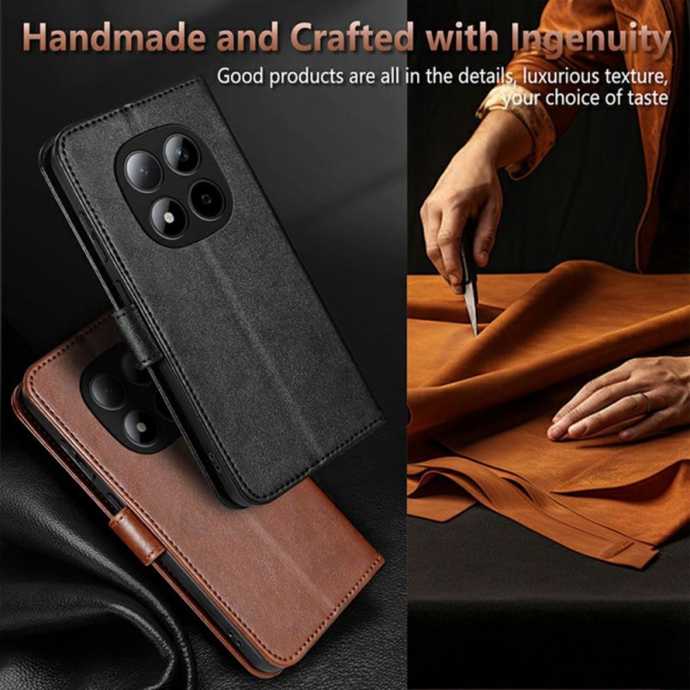 Kožený Kryt Xiaomi Redmi Note 15 Pro 5g Azns