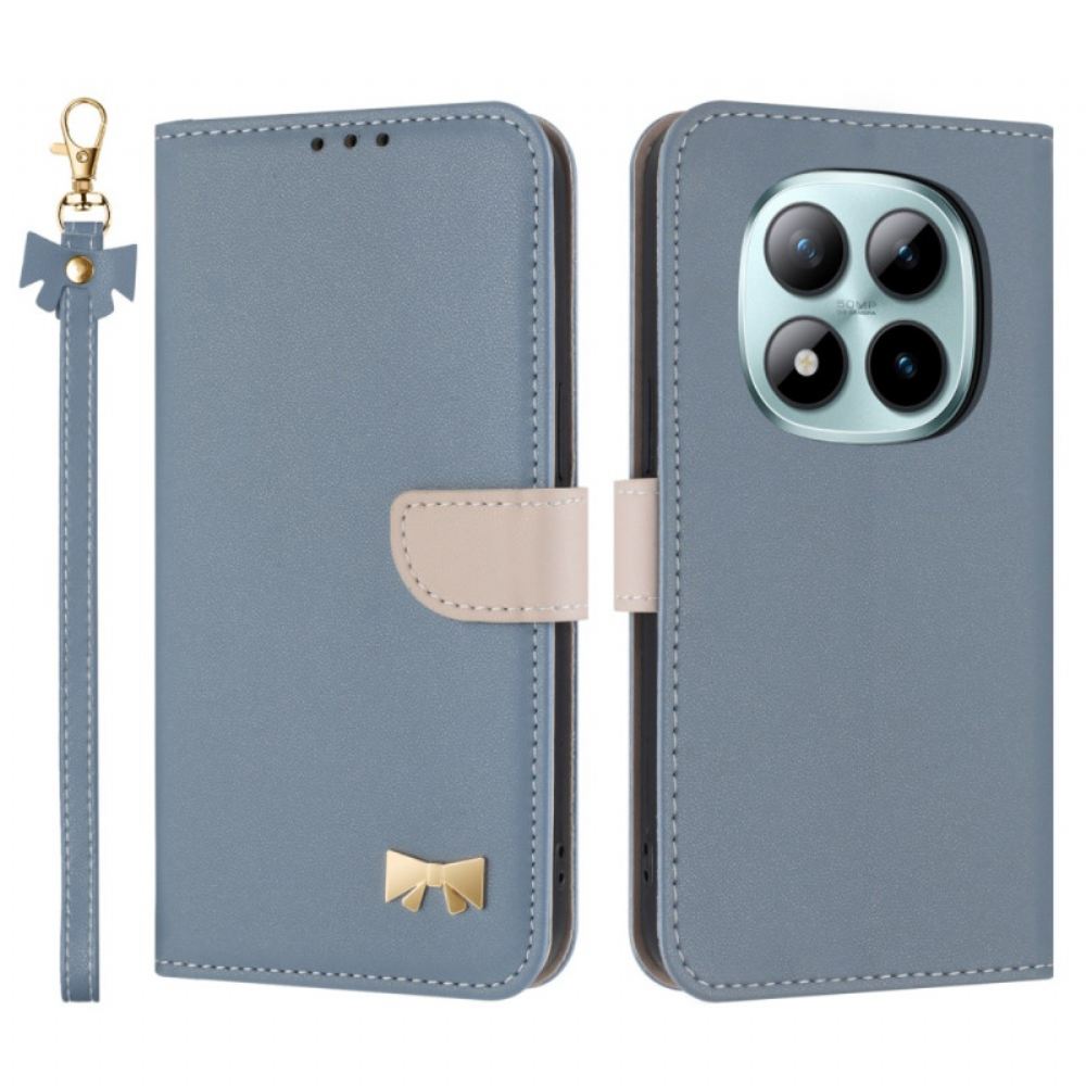 Kožený Kryt Xiaomi Redmi Note 15 Pro 5g Dekorativní Uzel