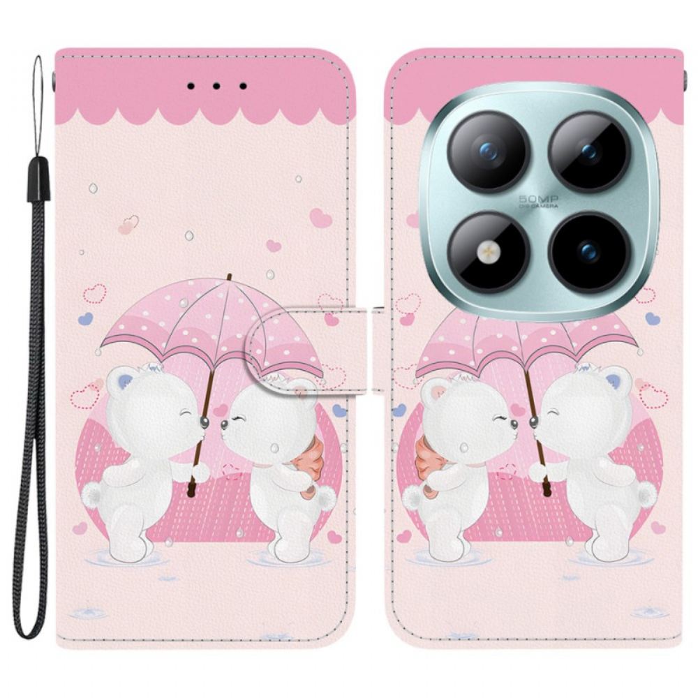 Kožený Kryt Xiaomi Redmi Note 15 Pro 5g Dvojice Medvíďat