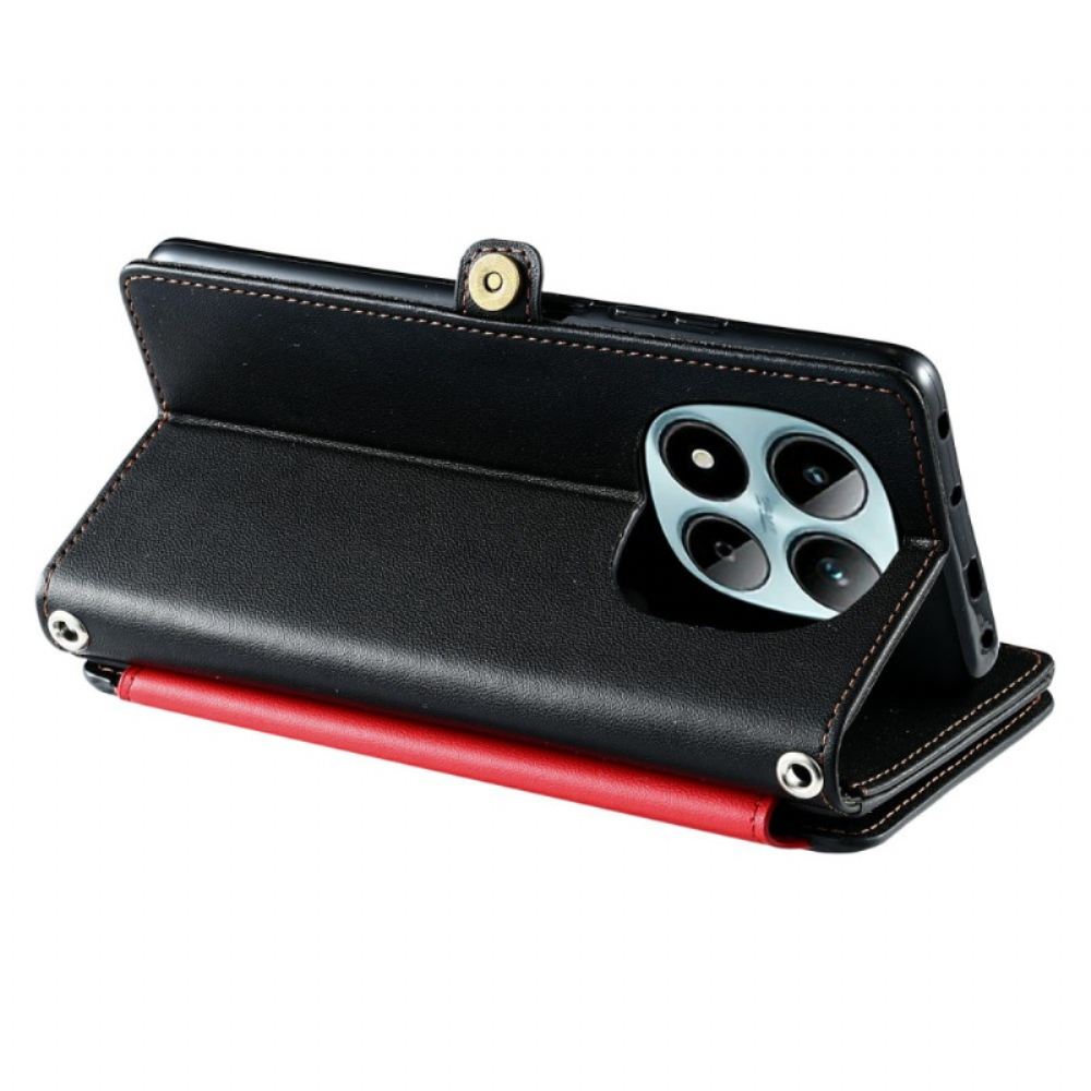 Kožený Kryt Xiaomi Redmi Note 15 Pro 5g Peněženka