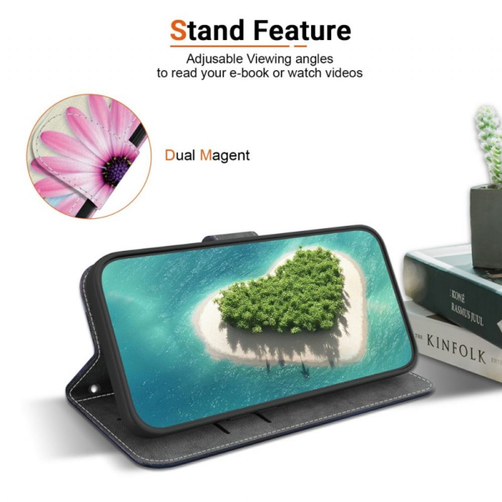 Kožený Kryt Xiaomi Redmi Note 15 Pro 5g Slunečnice