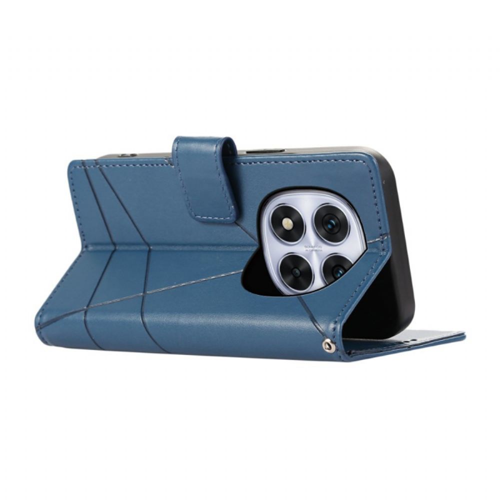 Kožený Kryt Xiaomi Redmi Note 15 Pro 5g Čáry