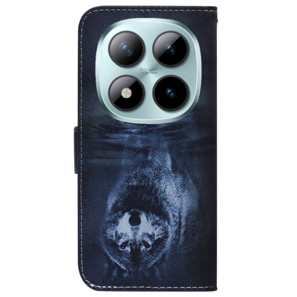 Kožený Kryt Xiaomi Redmi Note 15 Pro 5g Štěněcí Sny