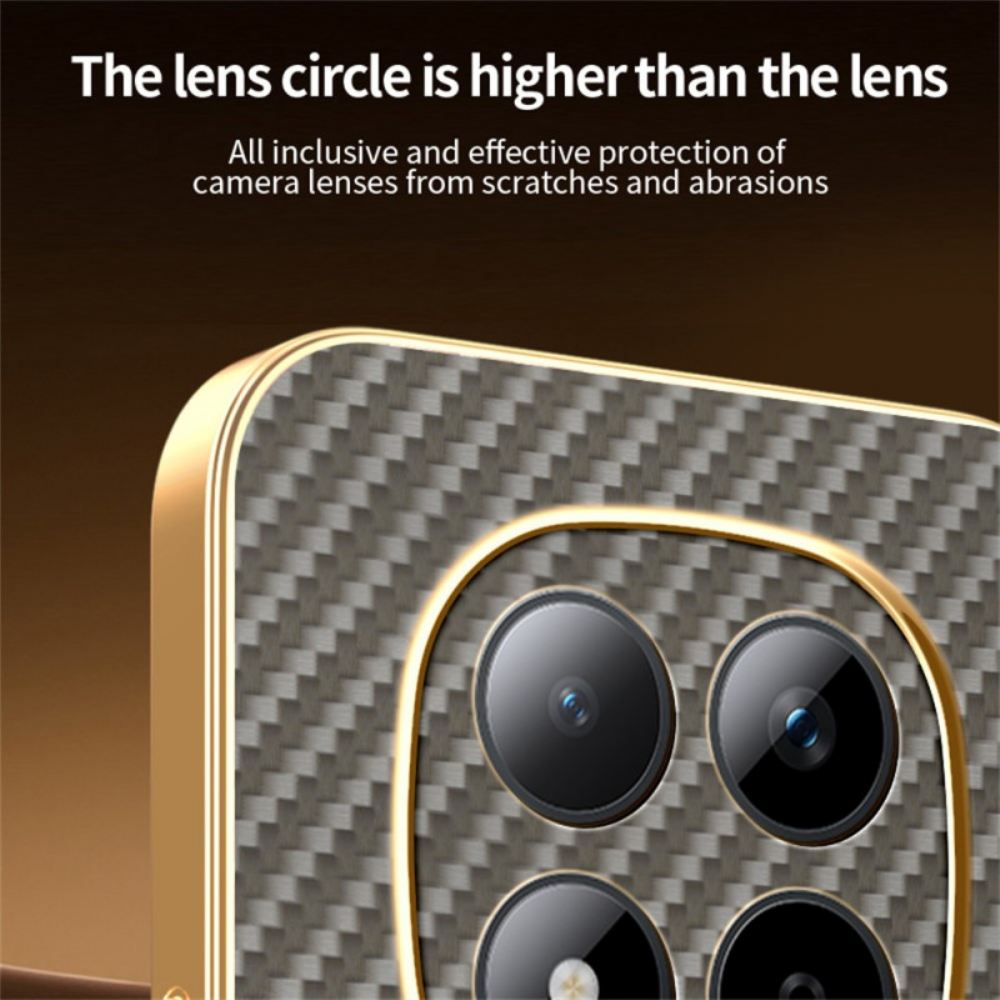 Kryt Xiaomi Redmi Note 15 Pro 5g Textura Z Uhlíkových Vláken