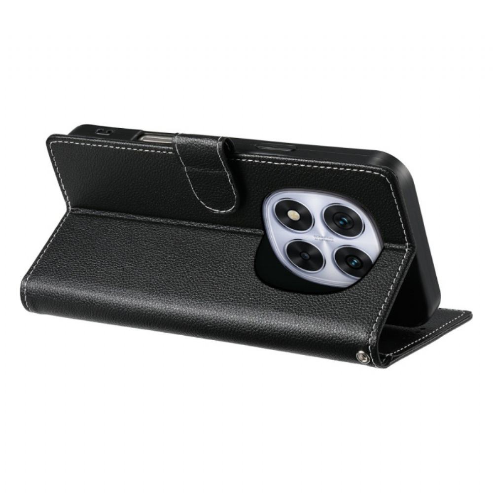 Peněženková Pouzdra Xiaomi Redmi Note 15 Pro 5g Kryty Na Mobil Jednobarevná Umělá Kůže