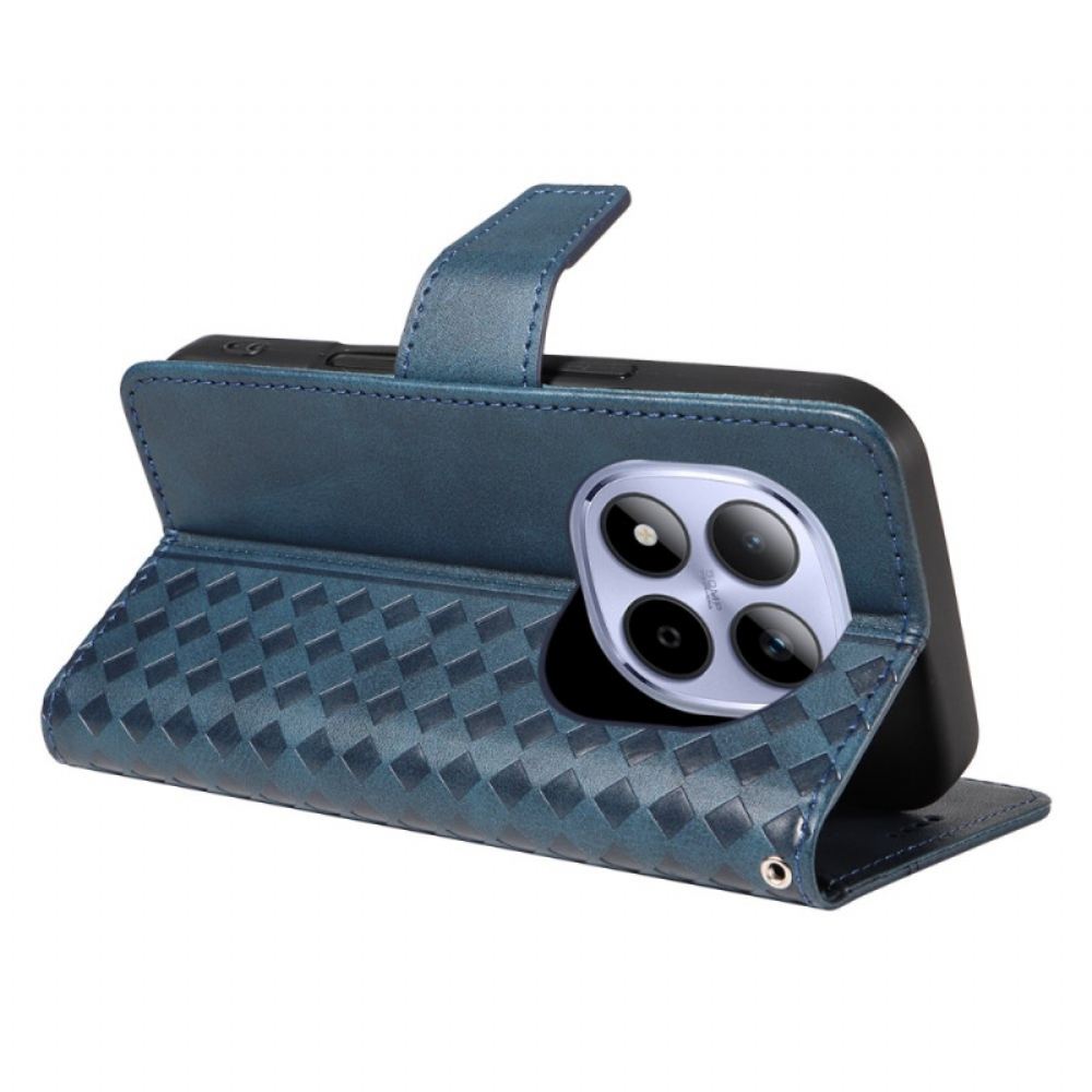 Peněženková Pouzdra Xiaomi Redmi Note 15 Pro 5g Kryty Na Mobil Kosočtvercový Lem