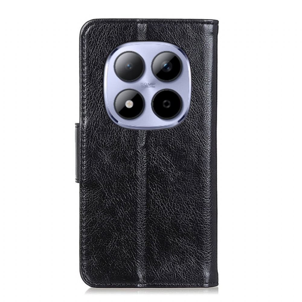 Peněženková Pouzdra Xiaomi Redmi Note 15 Pro 5g Kryty Na Mobil Texturovaná Kůže Nappa