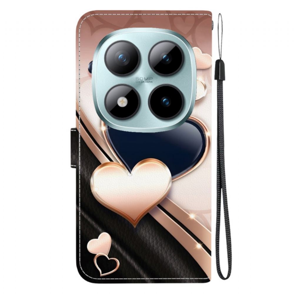 Peněženková Pouzdra Xiaomi Redmi Note 15 Pro 5g Vzor Lásky