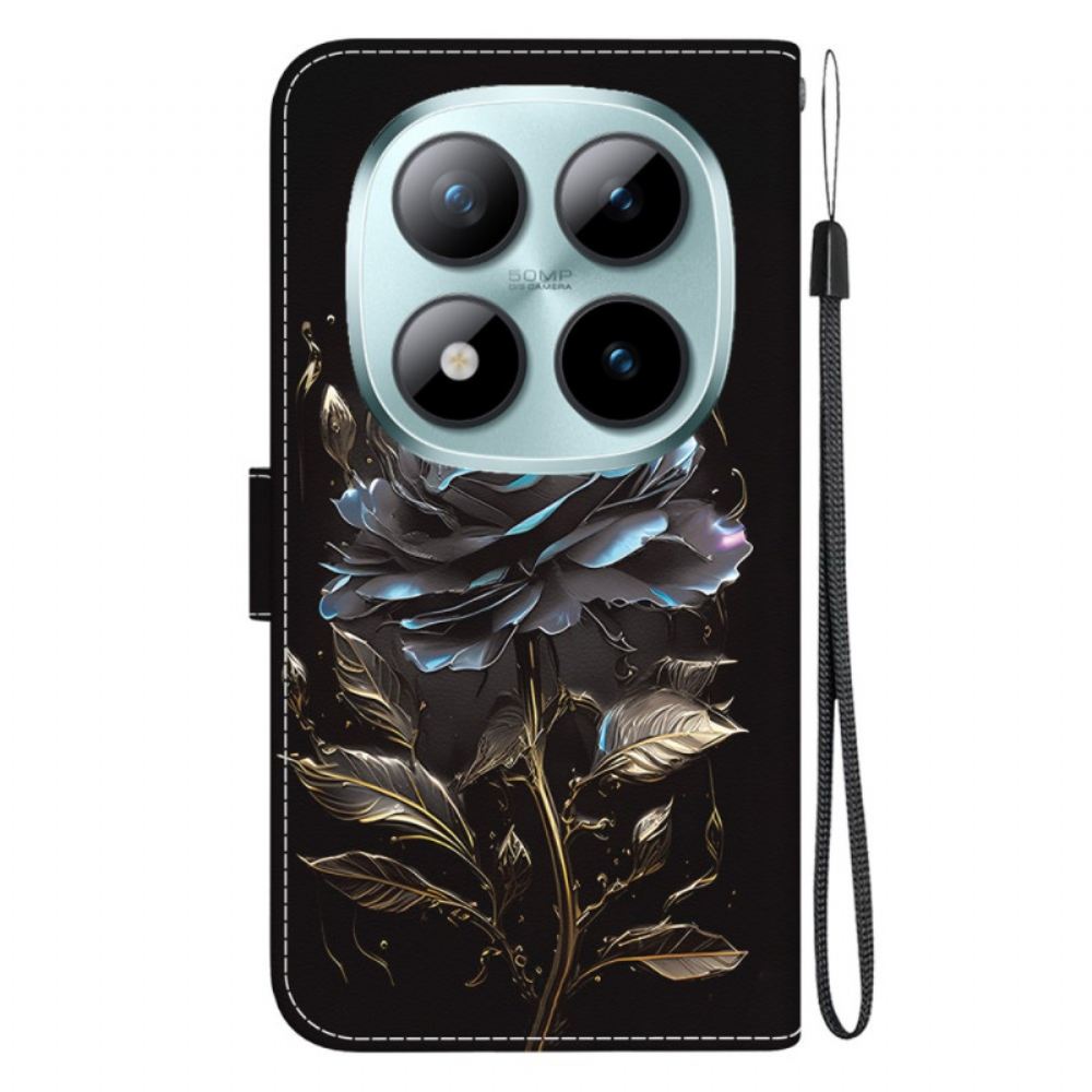 Peněženková Pouzdra Xiaomi Redmi Note 15 Pro 5g Černá Růže