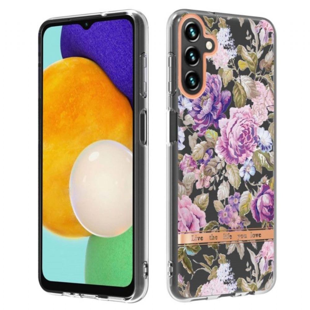 Kryt Na Samsung Galaxy A14 / A14 5G Barevné Květiny