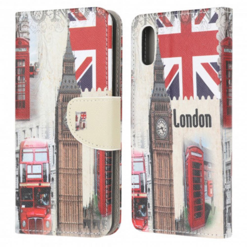 Flipové Pouzdro Na Samsung Galaxy XCover 5 Londýnský Život