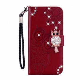 Flipové Pouzdro Na Samsung Galaxy XCover 5 Sova Mandala A Kouzlo