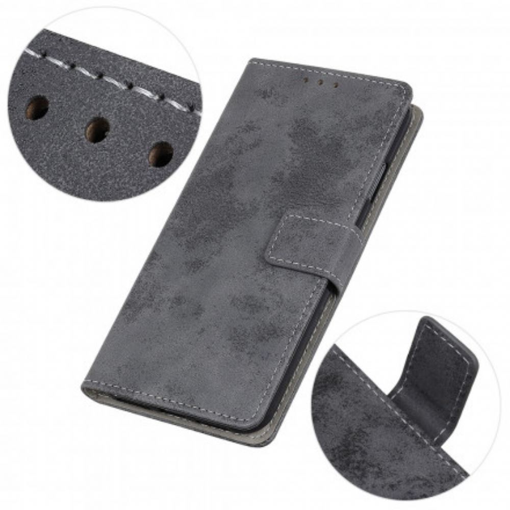 Kožené Pouzdro Na Samsung Galaxy XCover 5 Vintage Umělá Kůže