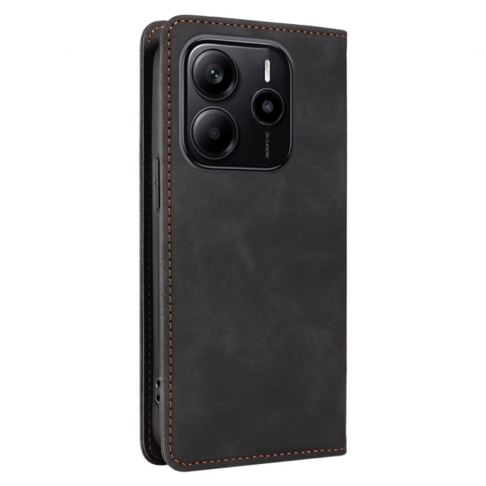 Kožené Pouzdro Xiaomi Redmi Note 14 4g Kryty Na Mobil Betopnice