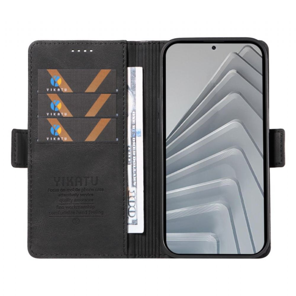 Kožený Kryt Na Xiaomi Redmi Note 14 4g Klasický Ykatu